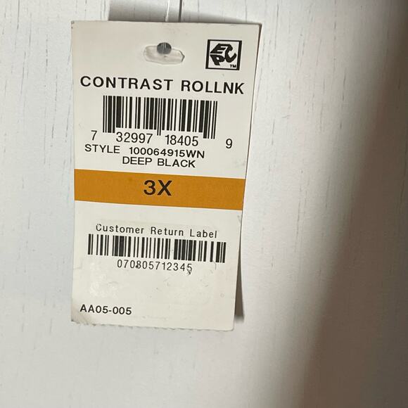 NEW Karen Scott Sweater Women's Plus Size 3X Black Pullover 3/4 Sleeve Tunic - Picture 12 of 12